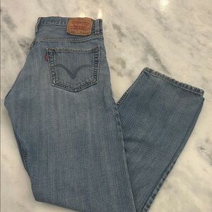 Levi's 505 Light Blue Denim Jeans